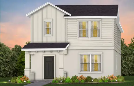New construction Single-Family house 16317 Sungrove Aly, Orlando, FL 32820 plan Haddock - image
