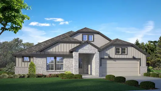 New construction Single-Family house 15176 Corbin Ct, College Station, TX 77845 plan Brighton - image