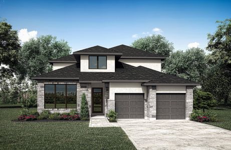 New construction Single-Family house 17609 Chamoix Dr, Austin, TX 78738 Bristol- photo 0