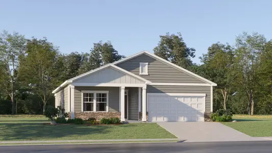 New construction Single-Family house 420 Park Slope Wy, Youngsville, NC 27596 plan Morgan - image
