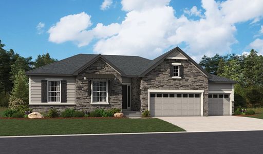 New construction Single-Family house 16714 Mystic Canyon Dr, Monument, CO 80132 plan Daniel - image
