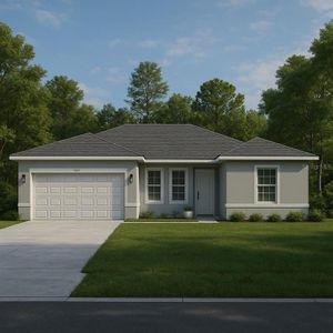 New construction Single-Family house 1067 W Geneva Pl, Citrus Springs, FL 34434 plan Agate - image
