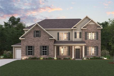 New construction Single-Family house 61 Whispering Oak Wy, Dallas, GA 30157 - image