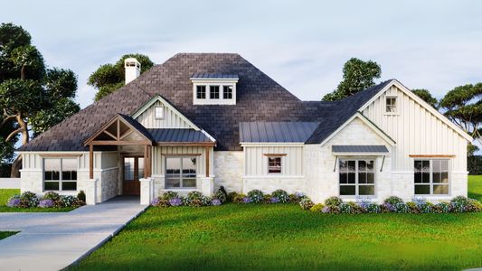 New construction Single-Family house 16620 Penick Rd, Waller, TX 77484 plan 4182 - image