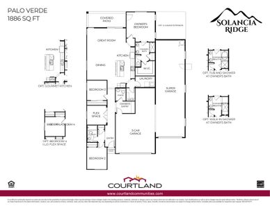 New construction Single-Family house 30424 W Nightshade Dr, Buckeye, AZ 85396 plan Palo Verde - image