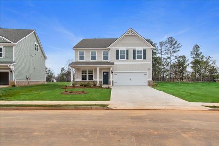 New construction Single-Family house 576 Teversham Dr, Mcdonough, GA 30253 Everest III- photo 0