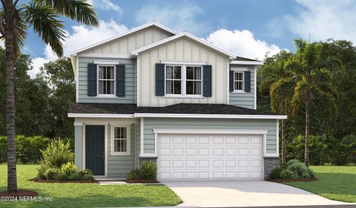 New construction Single-Family house 1011 Lightsey Crossing Ln, Saint Augustine, FL 32084 Lynwood- photo 0