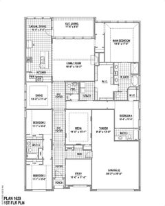 Plan 1629 1st Floor