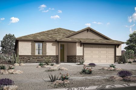 New construction Single-Family house 14812 W El Cortez Pl, Surprise, AZ 85387 Oxford- photo 1 1