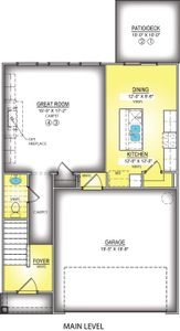 New construction Single-Family house 606 Trolley Line Rd, Graniteville, SC 29829 plan Hidden Creek II - image 3