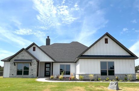 New construction Single-Family house 101 Prairie Winds Dr, Poolville, TX 76487 - image