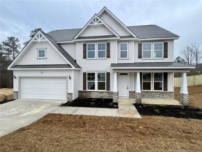 New construction Single-Family house 594 Southerland Peak Dr, Raeford, NC 28376 plan Southport - image