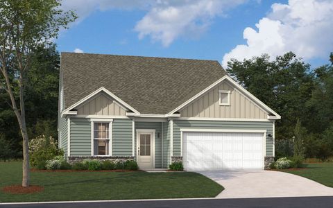 New construction Single-Family house 1203 Evening Walk Ne, Winnabow, NC 28479 plan The Garland - image