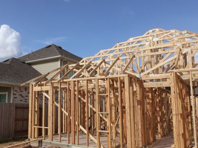 New construction Single-Family house 21411 Jacaranda Blossom Wy, Tomball, TX 77377 plan Periwinkle - Smart Series - image