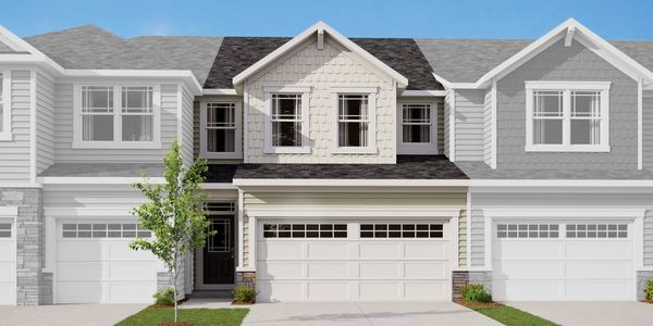 New construction Townhouse house 123 Lennei Ln, Garner, NC 27529 plan Claymore - image