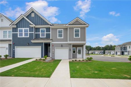 New construction Townhouse house 1368 Riverstone Dr, Unit 97, Jonesboro, GA 30238 - image