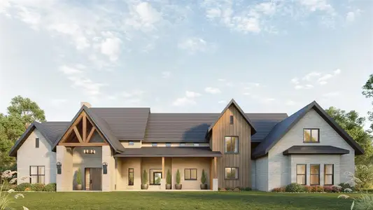 New construction Single-Family house 1181 Fox Run, Bartonville, TX 76226 - image