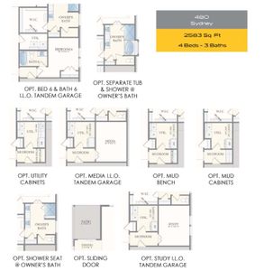 New construction Single-Family house 196 Peninsula Point Dr, Montgomery, TX 77356 plan The Sydney - image 5