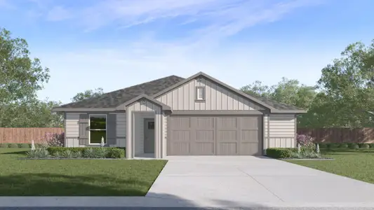 New construction Single-Family house 298 Denali Dr, Kyle, TX 78640 plan The Gaven - image