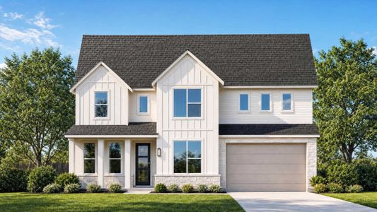 New construction Single-Family house 2119 Stillhouse Dr, Montgomery, TX 77316 plan Strait - image