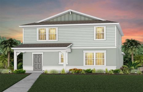 New construction Single-Family house 6099 Wooded Brush Alley, Saint Cloud, FL 34771 Mabel- photo 0