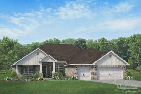 New construction Single-Family house 1859 Summer Pecan Dr, Cantonment, FL 32533 plan 2502 - image