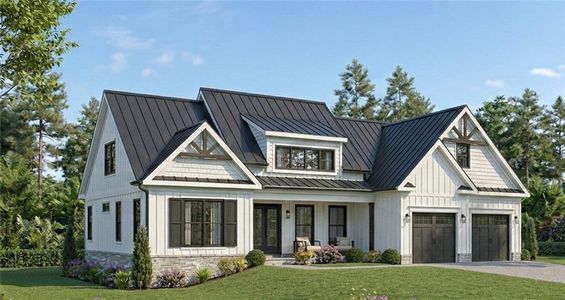 New construction Single-Family house 4610 Blakeford Ct, Flowery Branch, GA 30542 - image