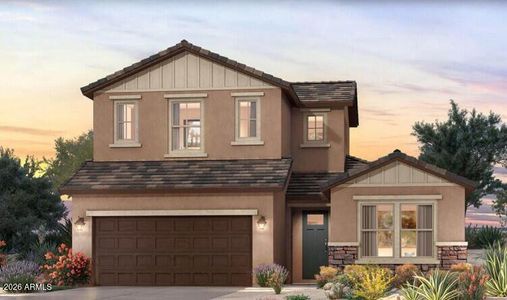 New construction Single-Family house 5763 N Oak Creek Dr, Eloy, AZ 85131 plan Enchantment - image