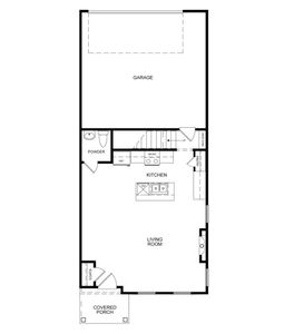 New construction Townhouse house 1500 Solterra Blvd, Mesquite, TX 75181 plan The Norman - image 3