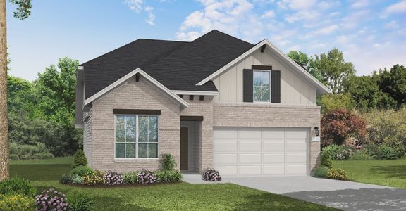 New construction Single-Family house 3130 Merrybells, New Braunfels, TX 78130 Lasara- photo 0