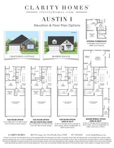New construction Single-Family house 101 Observation Drive W, Aledo, TX 76008 plan Austin I - image 2