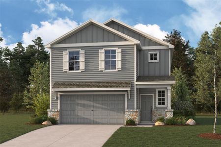 New construction Single-Family house 4503 Pleasant Peony Wy, Katy, TX 77493 plan Ponderosa - image