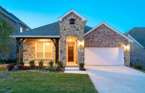 The Arlington, a one-story home with 2-car garage,