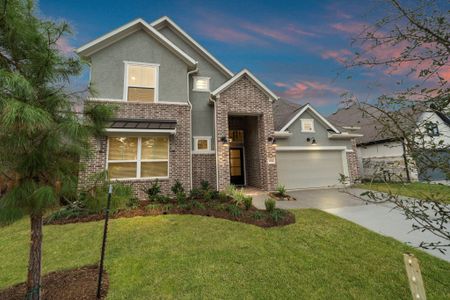 New construction Single-Family house 15716 Hoptree Heights Ln, Conroe, TX 77302 plan Rivercrest - image