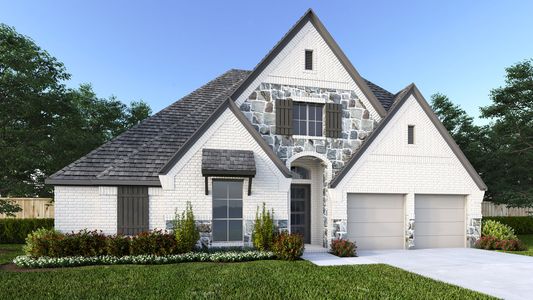 New construction Single-Family house 7305 Saker St, Fort Worth, TX 76179 plan 2916W - image
