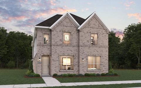 New construction Single-Family house 9317 Rolling Meadow Wy, Denton, TX 76226 plan Williamson - image