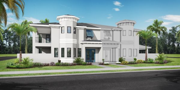 New construction Townhouse house 6417 Pigeon Plum Wy, Bradenton, FL 34210 plan Sabal Palm - image