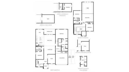 New construction Single-Family house 31402 Hastings Park Dr, Fulshear, TX 77441 plan Lancaster - image