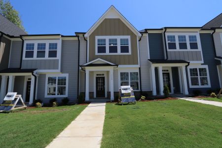 New construction Townhouse house 3119 Cathedral Comb Dr, Apex, NC 27502 plan Birchwood - image