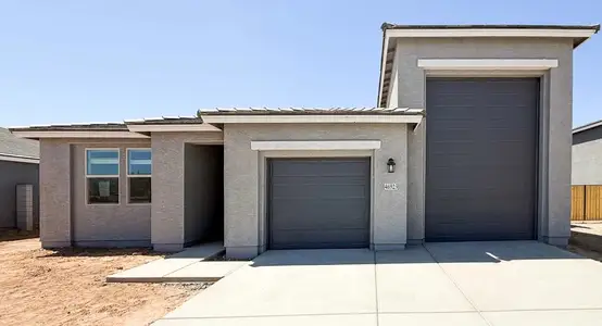 New construction Single-Family house 46923 W Pecan Woods, Maricopa, AZ 85139 plan Opal RV Garage - image