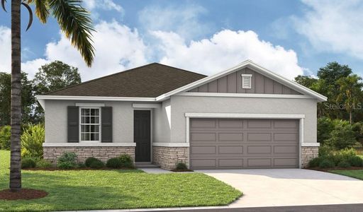 New construction Single-Family house 648 Hennepin Loop, Lake Wales, FL 33898 Rosemary- photo 0