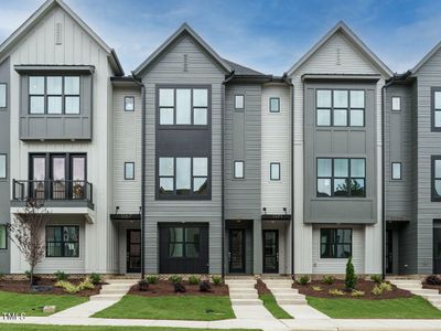 New construction Townhouse house 1146 Cottonsprings Dr, Wendell, NC 27591 Greenwich- photo 0