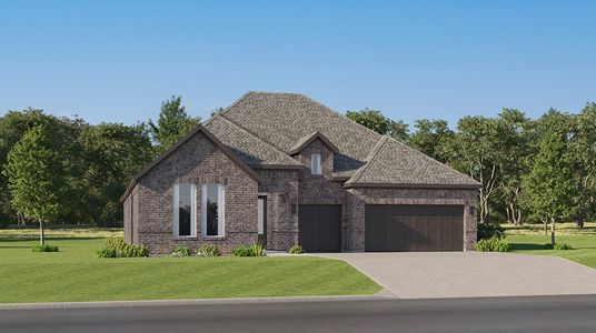 New construction Single-Family house 1605 Four Waters Lp, Andice, TX 78628 plan Twain - image