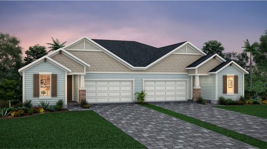 New construction Duplex house 64 Round Robin Run, Saint Johns, FL 32259 - photo 0