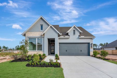 New construction Single-Family house 18234 Upper Brook St, Conroe, TX 77302 plan The Manhattan - image