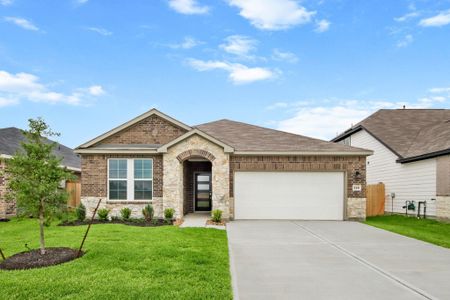 New construction Single-Family house 529 Wax Myrtle Wy, Hockley, TX 77447 plan Sutherland - image