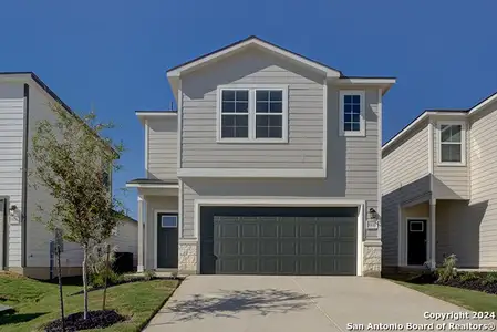 New construction Single-Family house 5935 Cinnabar Cor, San Antonio, TX 78222 plan Wildflower View - image