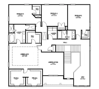 New construction Single-Family house 401 Yardarm Ln, Kingsland, GA 31548 plan The Gwinnett - image 3