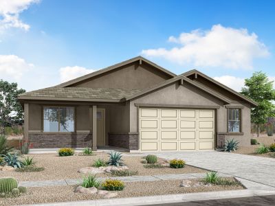 New construction Single-Family house 18585 W Tohono Dr, Goodyear, AZ 85338 plan Mercury - image
