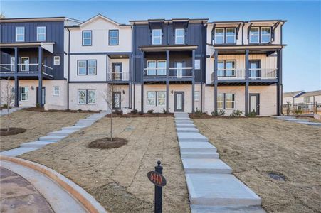 New construction Townhouse house 6440 Pinin Pl, Cumming, GA 30041 - image
